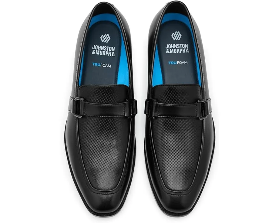 Лоферы Johnston & Murphy Gibbons Embossed Bit с тиснением и стелькой TRUFOAM