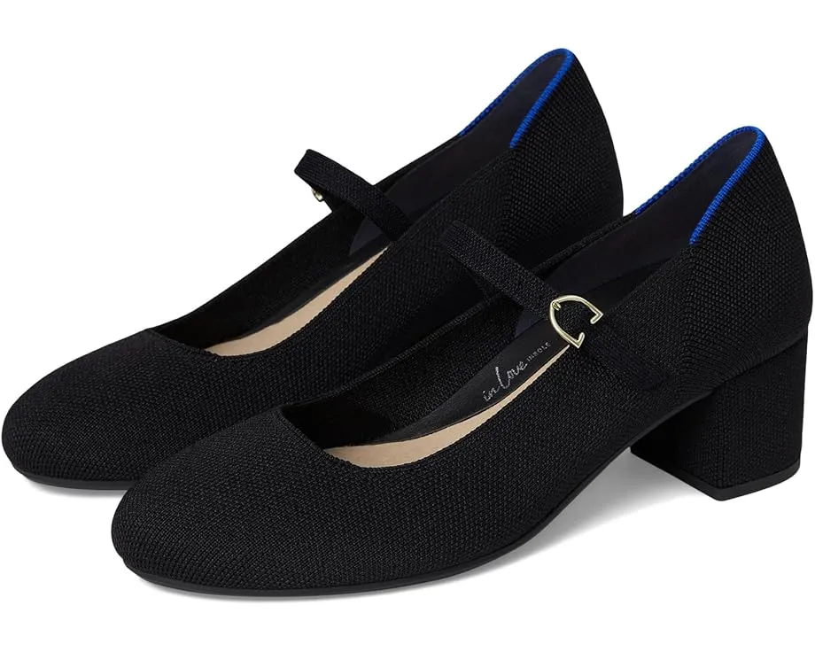 Туфли Rothy's The Mary Jane Heel на устойчивом каблуке 5 см
