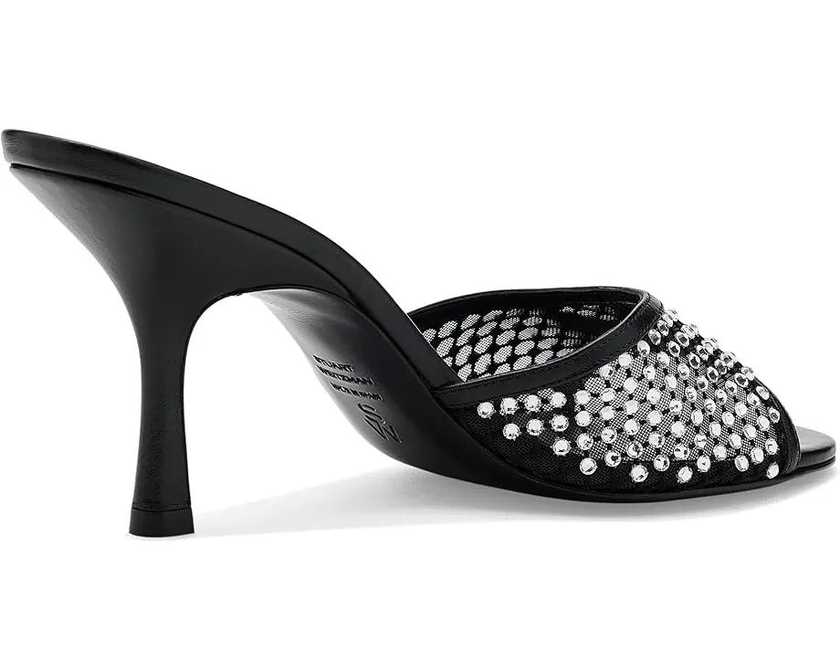 Сланцы Stuart Weitzman Bareitall Shine с блестками и стулом