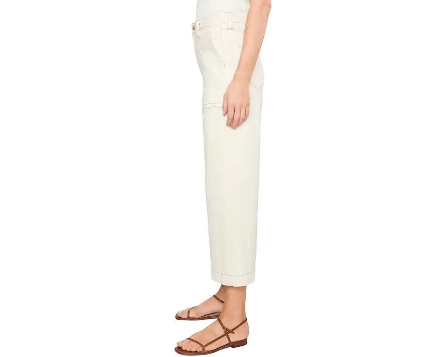 Брюки Stride High-Rise Wide Leg Crop Liverpool Los Angeles с накладными карманами 66 см