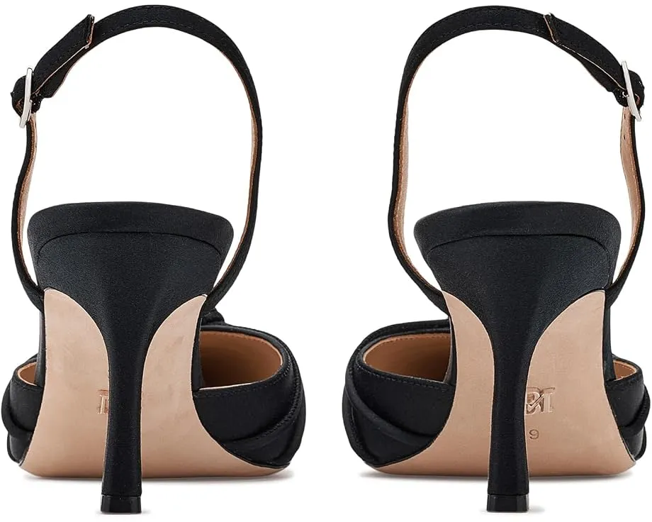 Туфли Badgley Mischka Yena с узлом из атласа