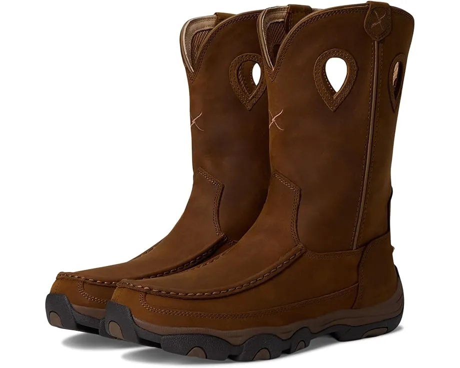 Ботинки хайкеры Twisted X на шнурках с верхом из премиальной кожи и устойчивой к скольжению подошвой