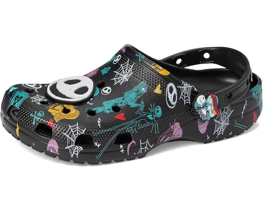 Клоги Crocs Jack Skellington с подсветкой по мотивам Кошмара перед Рождеством