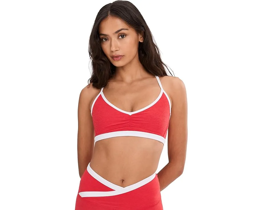 Beyond Yoga спортивный топ Spacedye Outlines Strappy Bra с ремешками