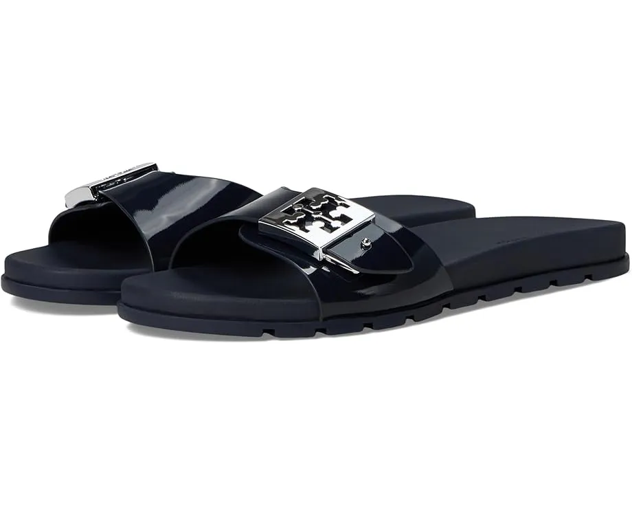 Сандалии Tory Burch Buckle Slide с водонепроницаемым верхом и стелькой из EVA