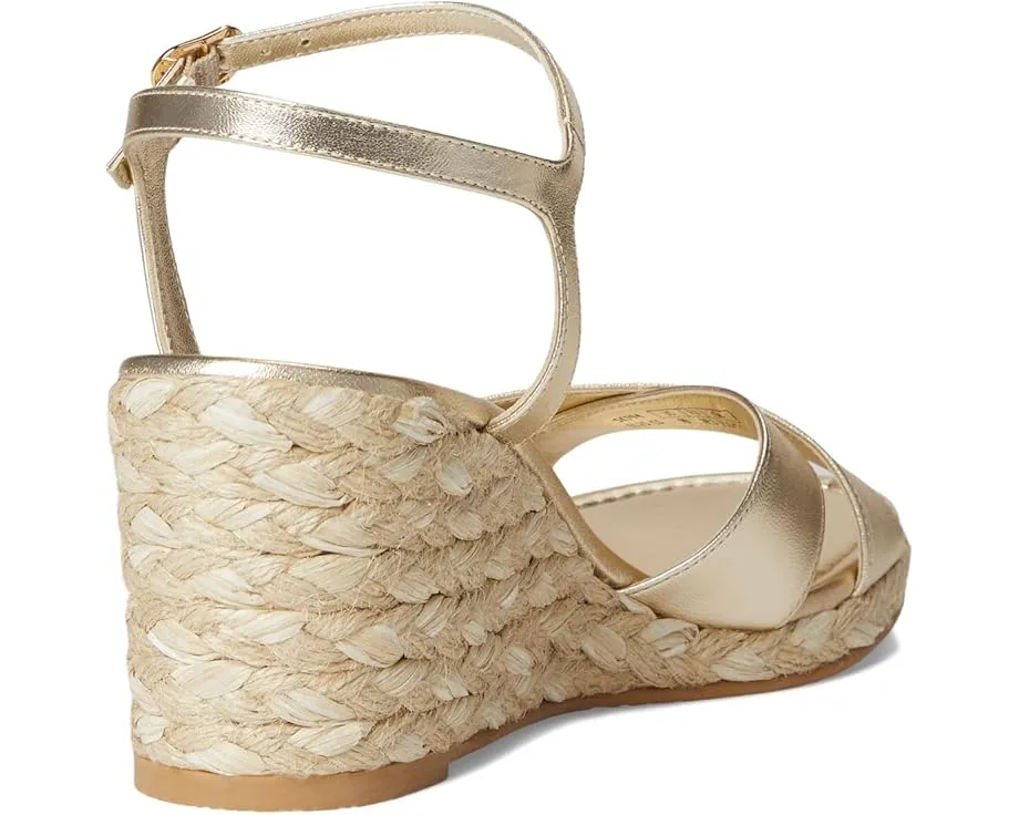 Эспадрильи Stuart Weitzman Dayna Espadrille Wedge на танкетке с ремешком на щиколотке
