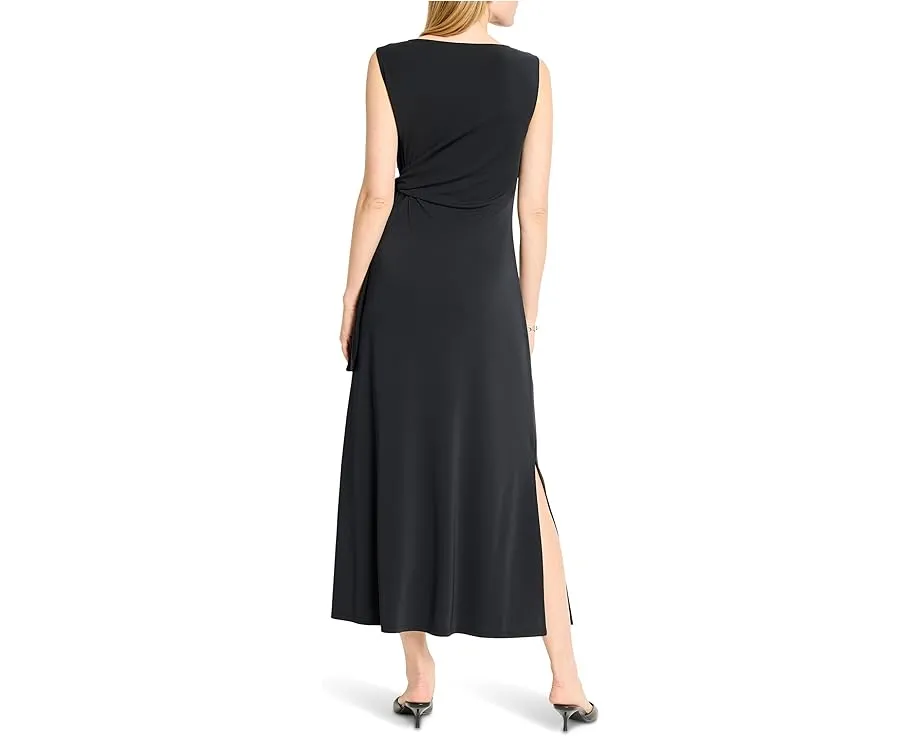 Платье миди NIC+ZOE Knit Crepe Dominique с запахом и лодочкой