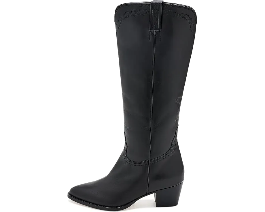 Сапоги кожаные Harpher Lauren Ralph Lauren высокие