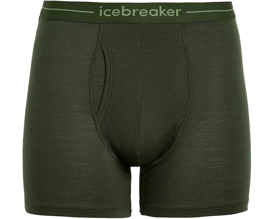 Трусы-боксеры Icebreaker Anatomica Merino с гульфиком из шерсти мериноса