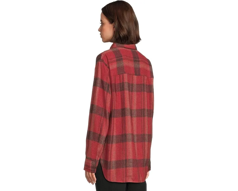 Prana Cabin Core фланелевая рубашка из переработанных материалов