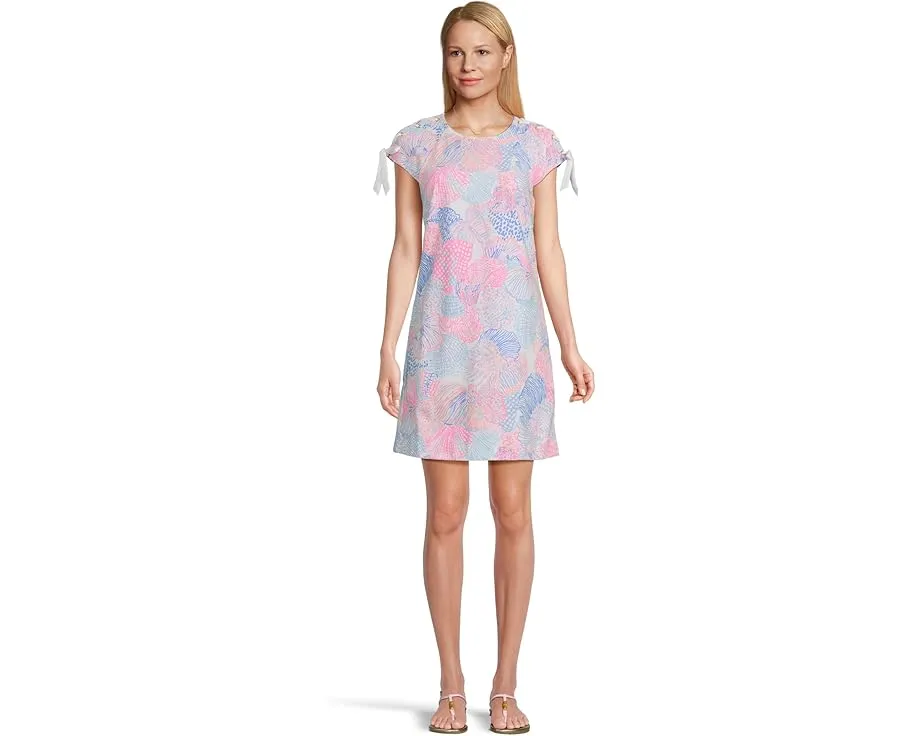 Платье Lilly Pulitzer Meret Shift приталенное с кружевными шнурками