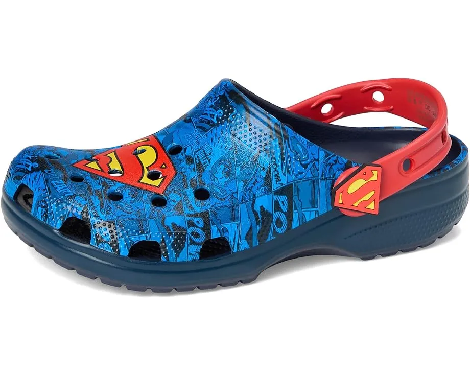 Классические кроксы Crocs Superman для детей