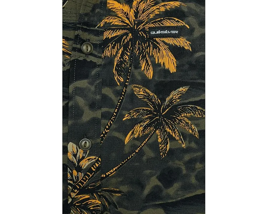 Quiksilver Рубашка Sundown Classic Woven с принтом из хлопкового поплина