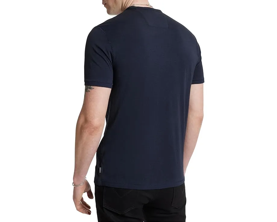 Футболка John Varvatos Bond Burnout с накладным карманом