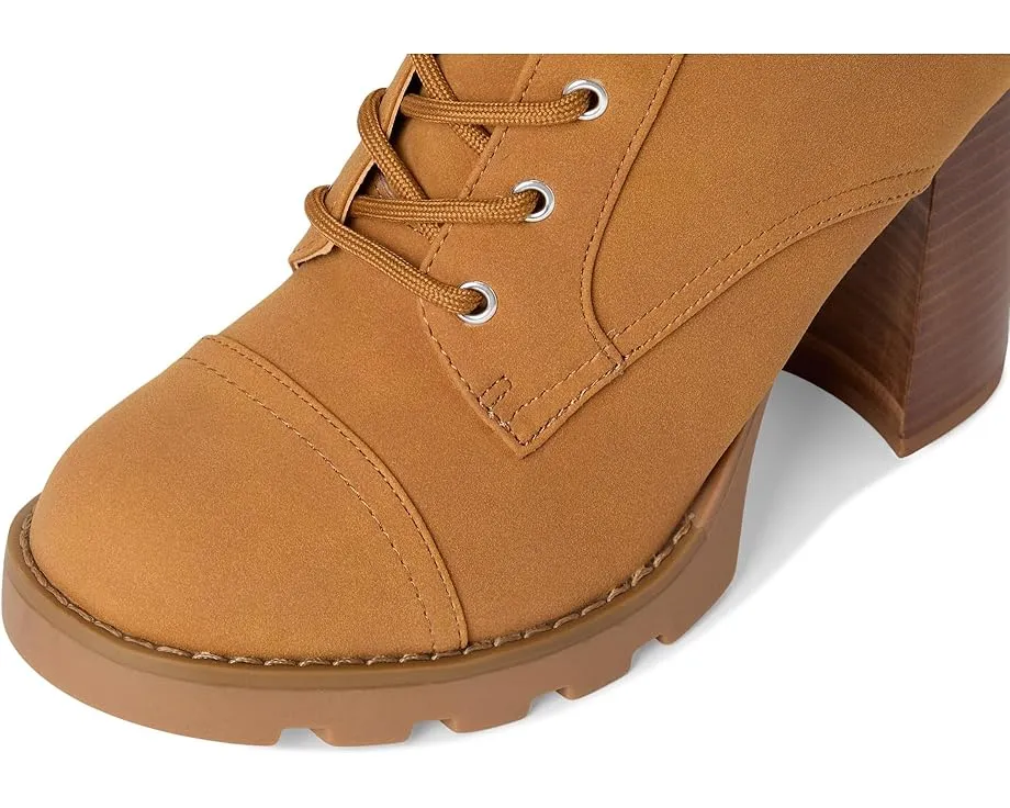 Ботильоны GUESS Nellsan на устойчивом каблуке с круглым носком