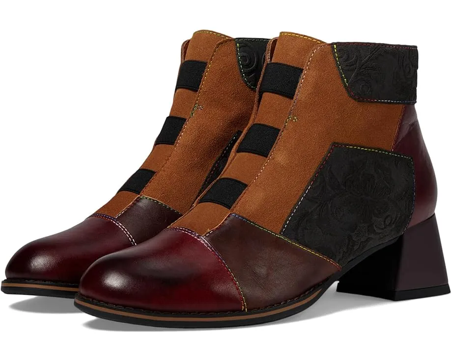 Ботильоны Copine от L'Artiste by Spring Step с эластичными вставками и бархатной подкладкой