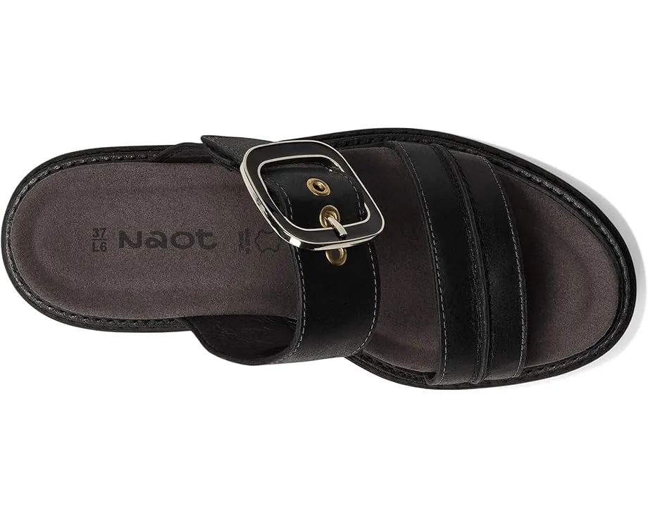 Сандалии Naot Mulberry с пробковой стелькой и квадратным каблуком