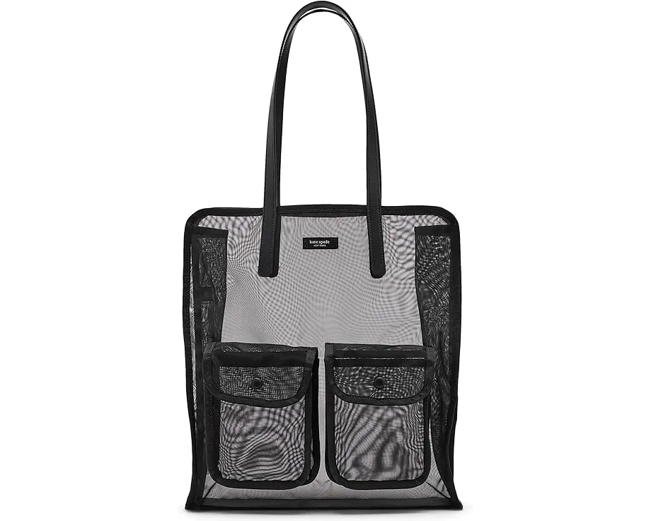 Сумка-тоут Kate Spade New York Breezy Mesh с передними карманами