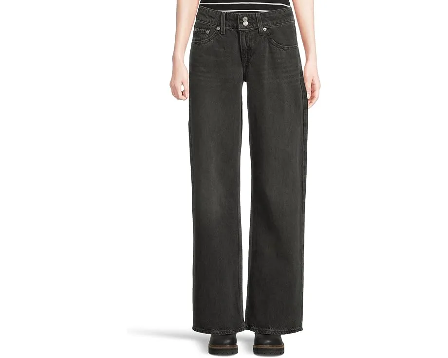 Джинсы Levi's Superlow с клешем из неэластичного денима