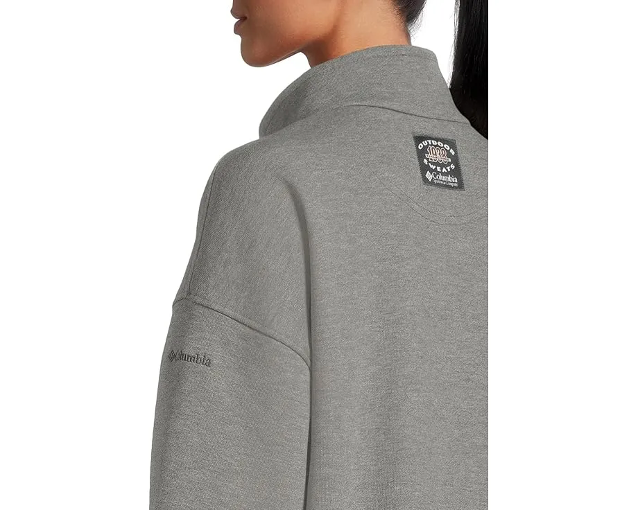 Куртка Columbia Bugasweat Half Zip с пониженной проймой и карманом на молнии на груди