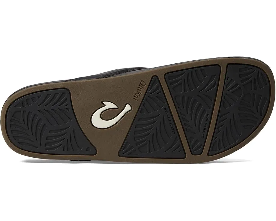 Сандалии OluKai Kipe‘A Lipi из металлизированной кожи с ремешком Vario