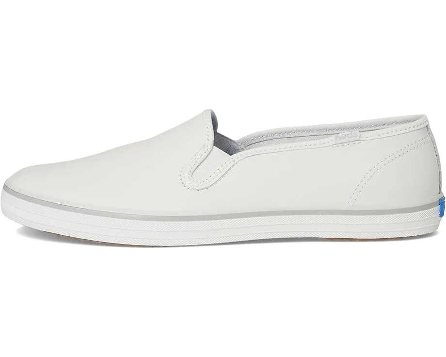 Кожаные слипоны Keds Champion с гибкой резиновой подошвой