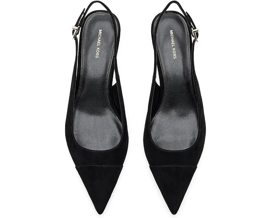 Туфли MICHAEL Michael Kors Amara Toe Cap Sling Pumps с мыском и киттеном