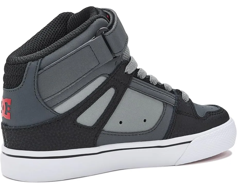 Детские кроссовки DC Kids Pure Hi Top EV высокие на липучке