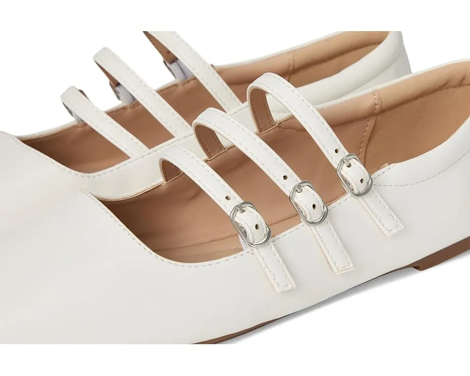 Туфли Journee Collection Darlin в стиле Мэри Джейн с квадратным носком и несколькими ремешками