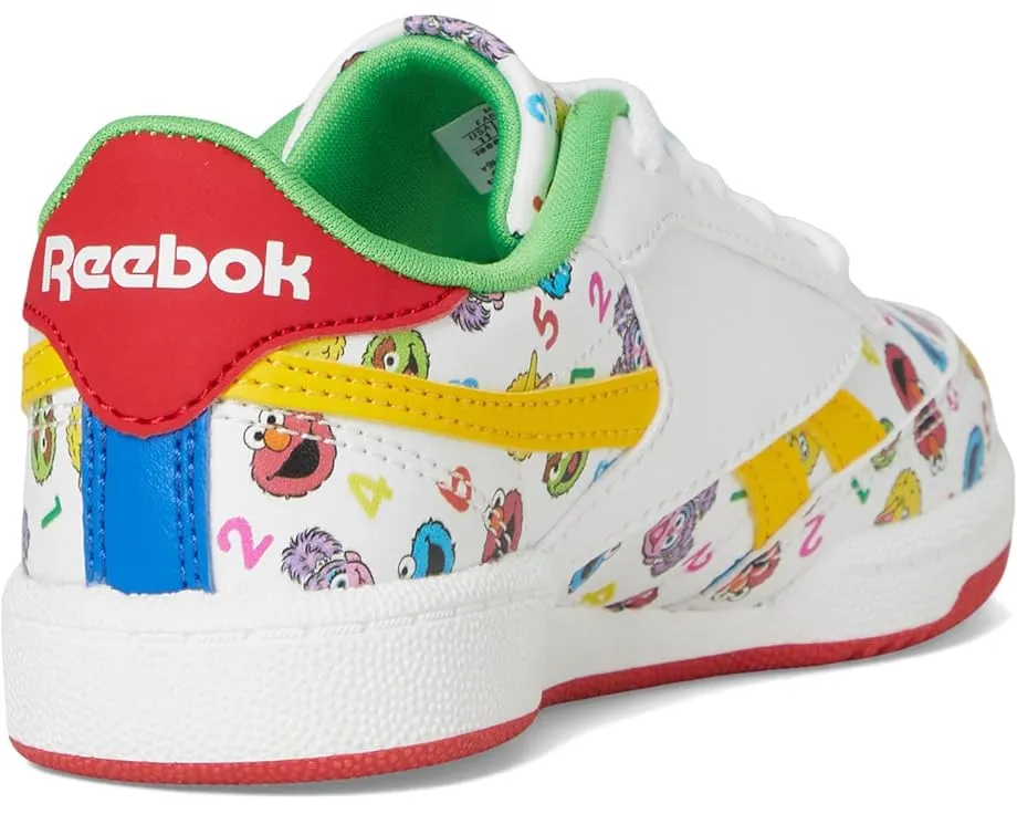 Кроссовки Reebok x Sesame Street Club C Revenge для детей с текстильной подкладкой