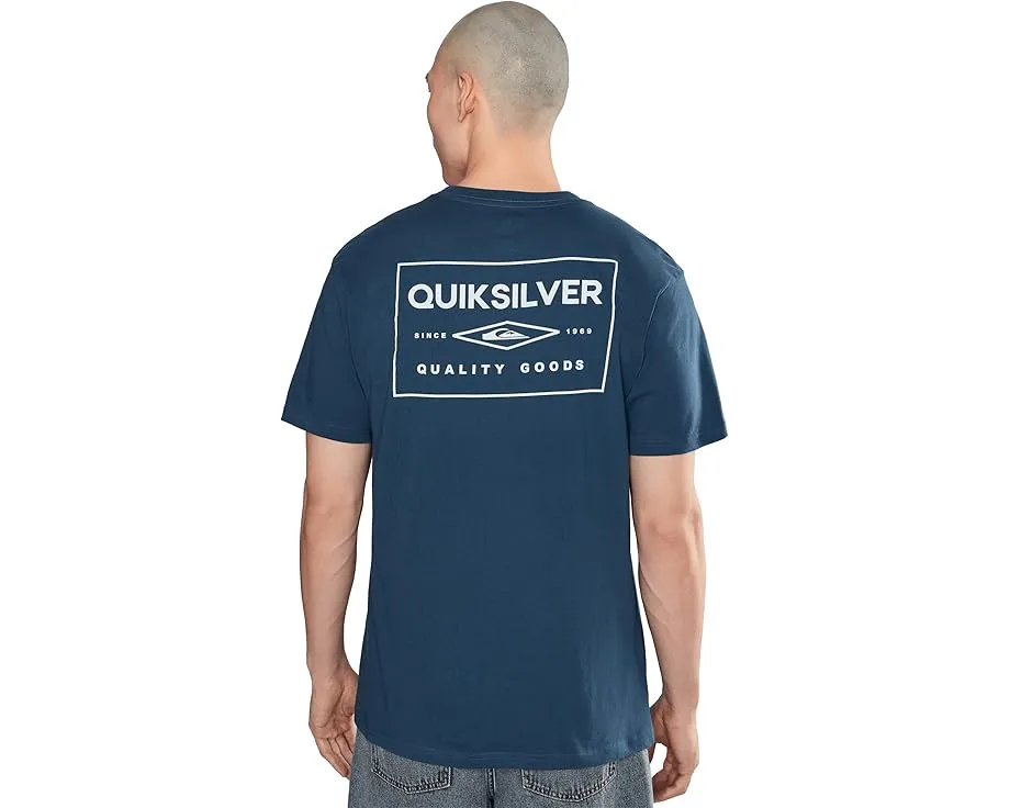 Футболка Quiksilver Stamped Screen Tee с принтом