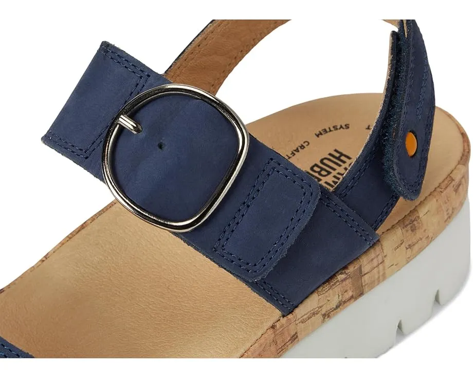 Сандалии Samuel Hubbard Portola Two-Strap с регулируемыми липучками и клиновидным каблуком