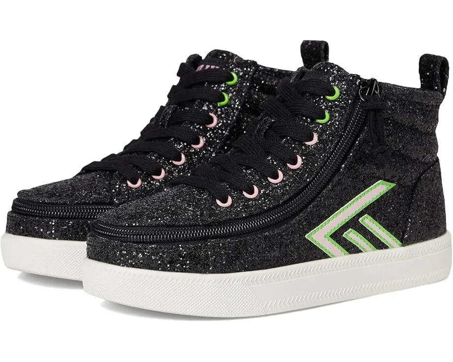 Детские высокие кроссовки BILLY CS High Top с молнией по всей длине и круглым носком