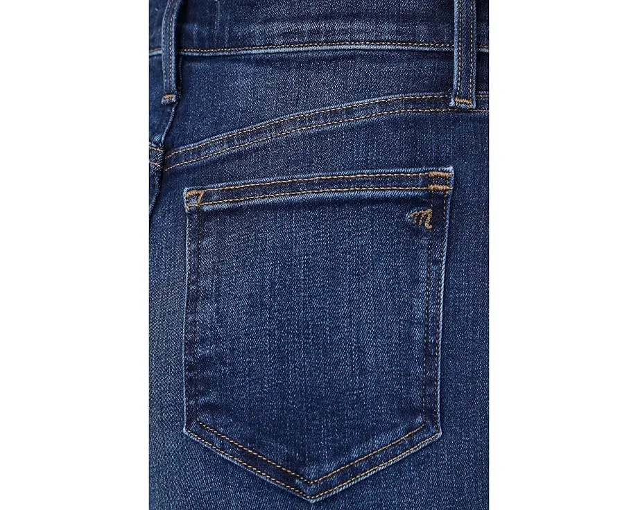Madewell широкие джинсы Deep Ocean