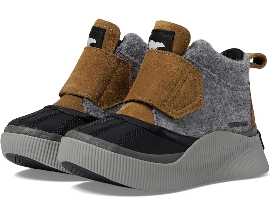 Детские ботинки SOREL Childrens Out N About IV Strap WP на липучке с водонепроницаемой подошвой