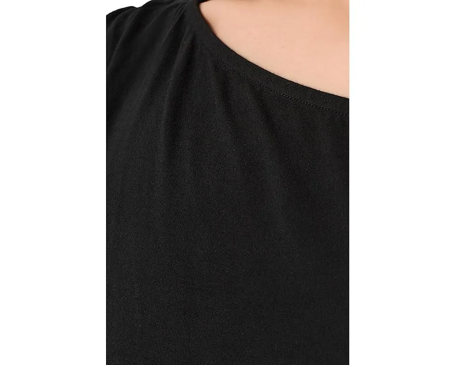 Топ Liverpool Los Angeles с асимметричным вырезом и короткими рукавами