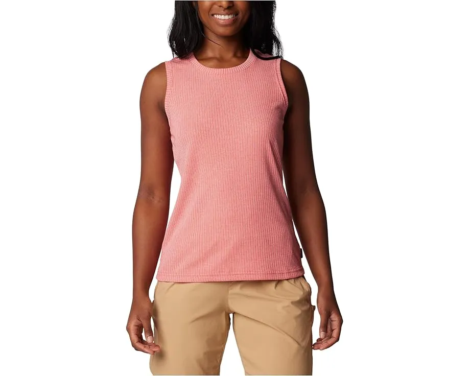 Топ Columbia Crystal Pine с круглым вырезом и коротким рукавом