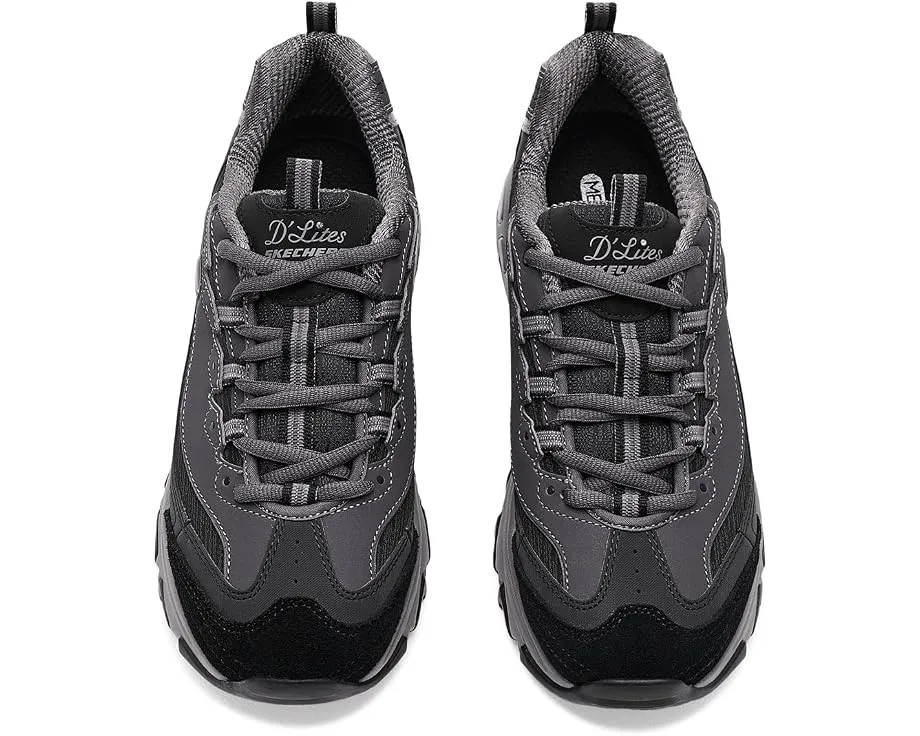 Кроссовки Skechers D'Lites с сетчатым верхом и шнуровкой