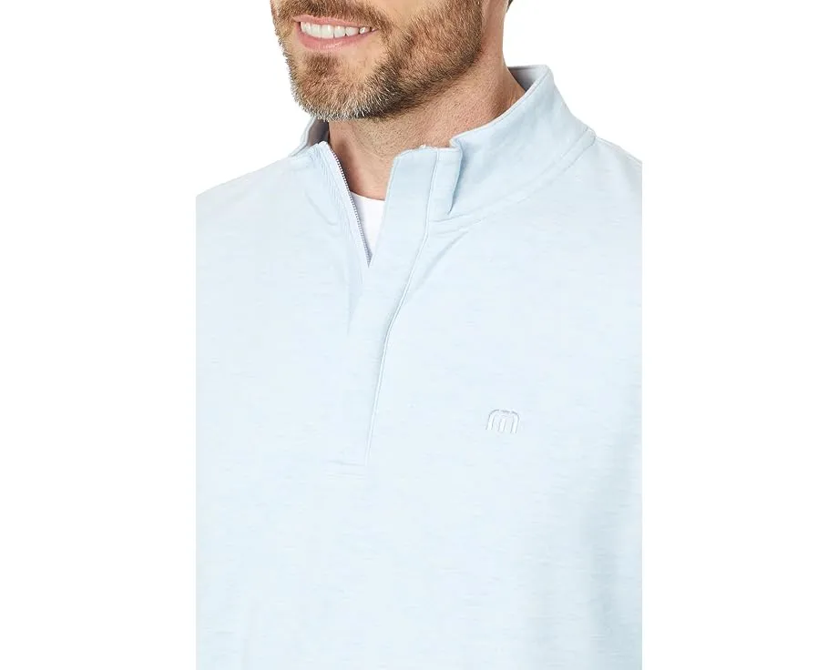 Толстовка TravisMathew Cloud Quarter Zip 2.0 с технологией FiberCloud