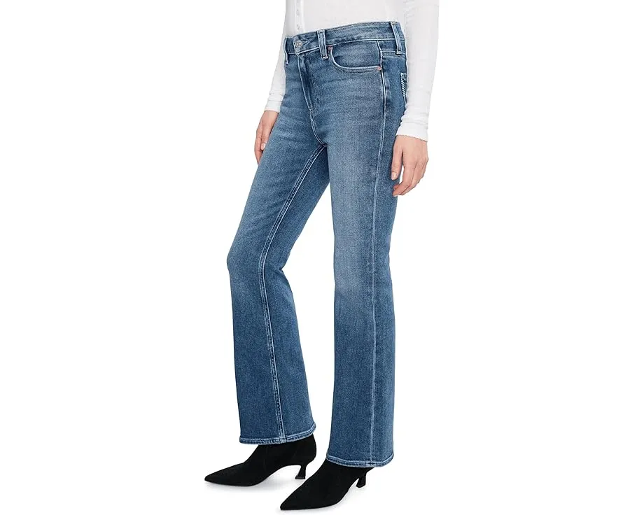 Джинсы High-Rise Laurel Canyon Petite от Paige в цвете Monaco Mist