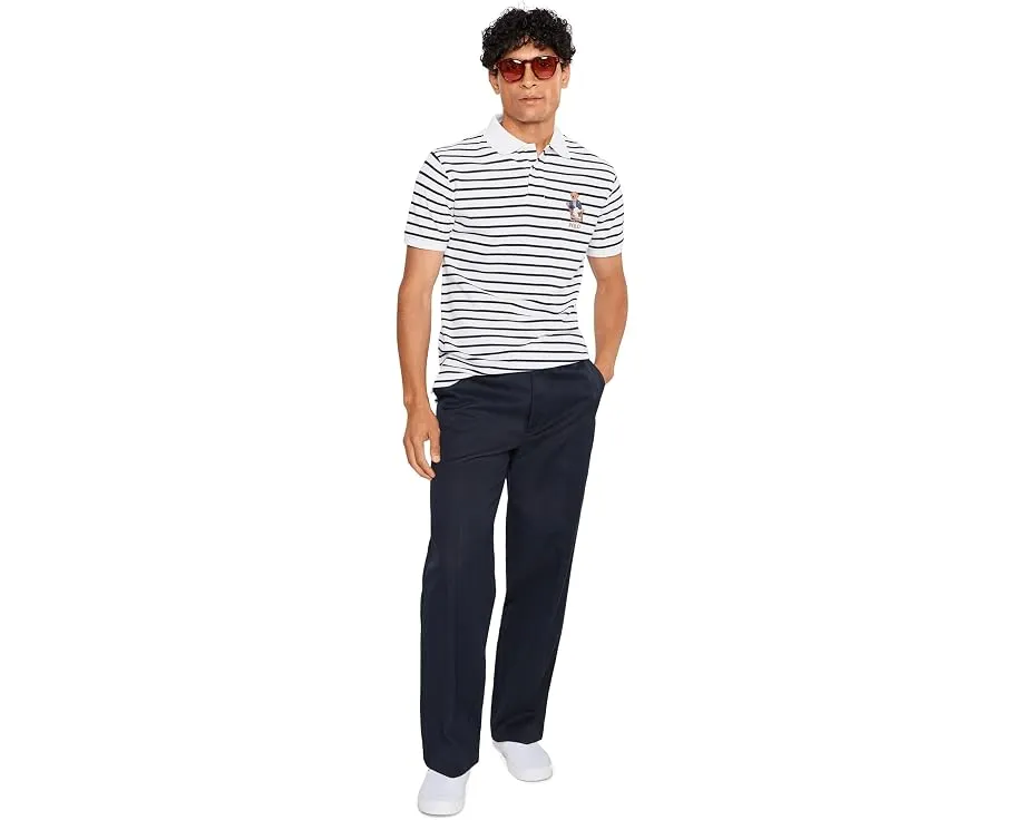 Поло Polo Ralph Lauren Custom Slim Fit с медведем