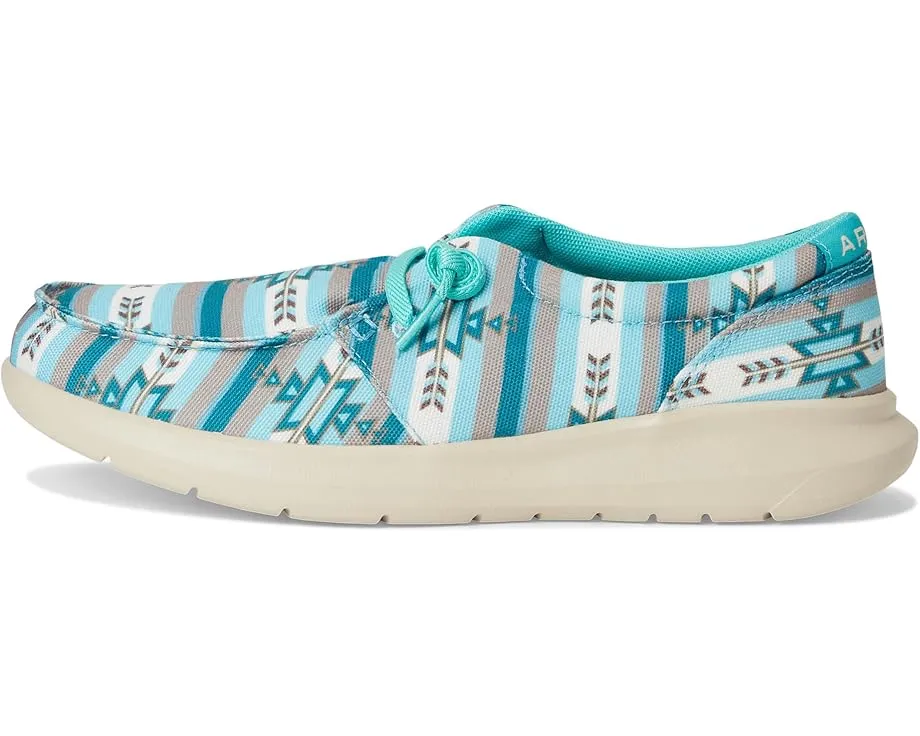 Кроссовки Ariat Hilo в стиле лоферов с эластичными шнурками и контрастной подошвой