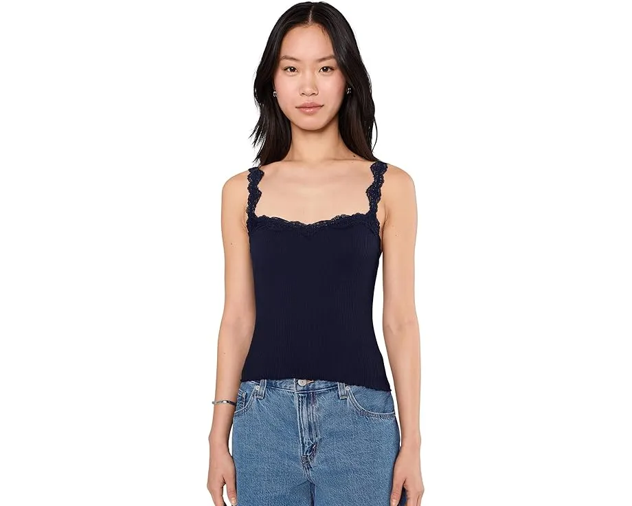 Топ-ками Free People Spring Fever с квадратным вырезом и кружевом