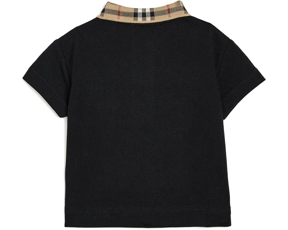 Рубашка с воротником Johane от Burberry Kids в черном цвете