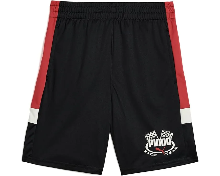 Шорты Puma Vintage Moto Knit для детей с эластичным поясом