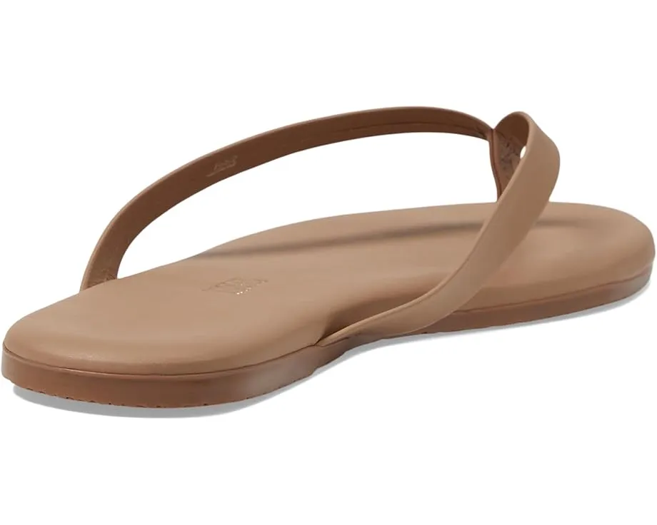 TKEES The Boyfriend Сланцы из натуральной кожи на резиновой подошве