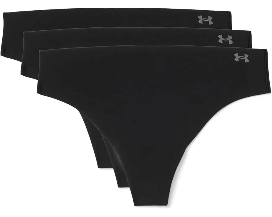 Набор стрингов Under Armour Seamless Thong из 3 штук однотонных