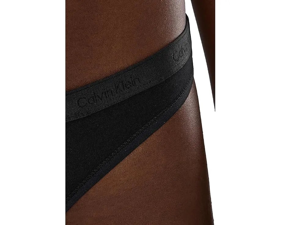 Набор из 5 стрингов Calvin Klein Icon Logo с хлопковым составом