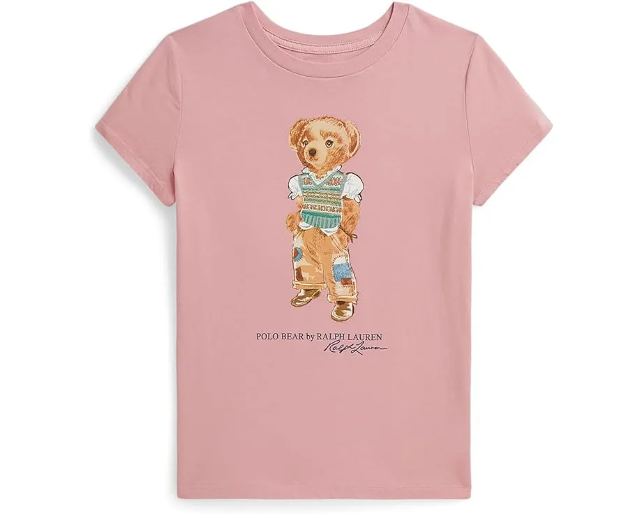 Футболка Polo Bear из хлопка для детей Polo Ralph Lauren
