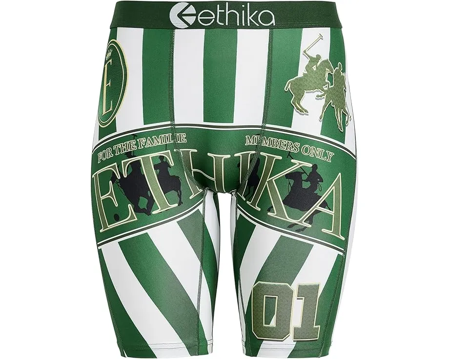 Трусы ethika True Sports с жаккардовым поясом и четырехсторонним растяжением